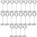 Wedding Table Numbers Holder - Yqboom 20 Pack 3.35    Name Card Holder Place Card Holder Photo Holder Clips Note Photo Picture M
