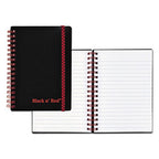 Twin Wire Poly Cover Notebook, Legal Ruled, 5 7/8 X 4 1/8, White, 70 Sheets
