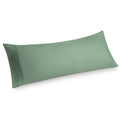 Bedsure Body Pillow Case Cover - Sage Green Polyester Microfiber Long Pillow Cases, Ultra Soft And Cozy Body Pillowcase With Envelope Closure, 1 Pack, 20X54 Inches