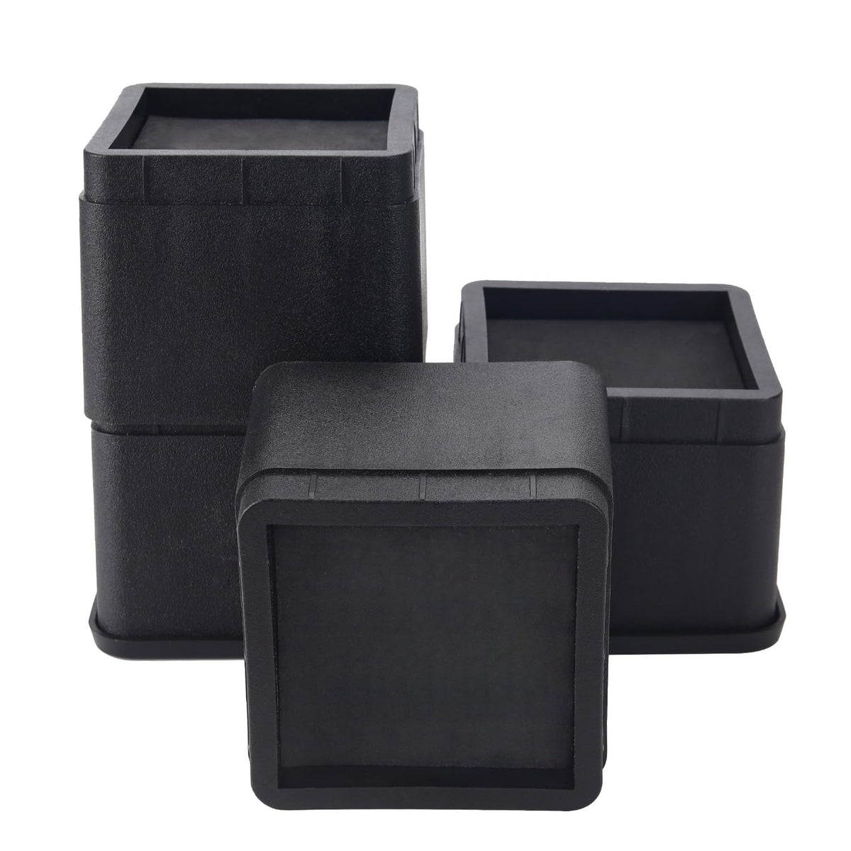 Btsd-Home Bed Risers 3 Or 6 Inch Heavy Duty Stackable Furniture Risers For College Dorm Bed Sofa Table Couch Chair Bed Raisers B