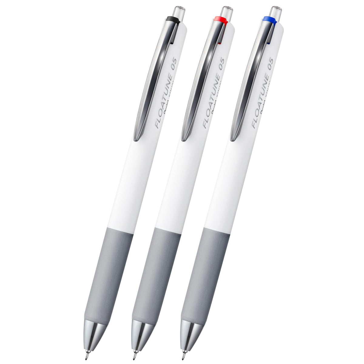 Pentel Floatune Retractable Rollerball Extra Fine 0.5Mm Point Pen Office Color Black Blue Red Ink