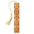 Teacher Quote A Teacher Takes A Hand Opens A Mind And Touches A Heart Engraved Wooden Bookmark - Also Available With Personaliza