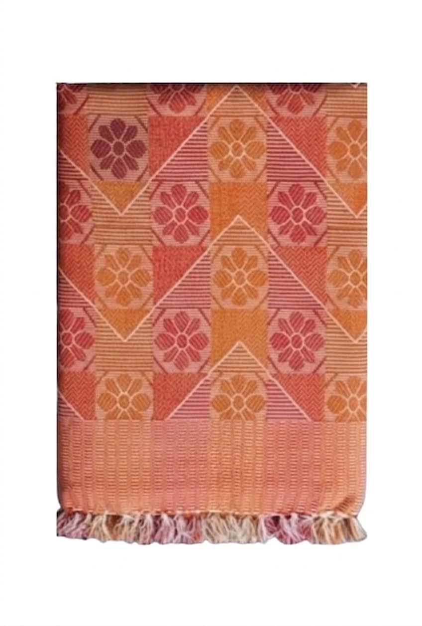 Addone 100% Pure Cotton Single Bed Bedsheet | 60x90 Inch | 144 TC Soft & Breathable | Reversible Design | AllSeason Daily use |