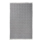 Kosas Home Miller Area Rug, Bedroom, Kitchen Living Room, 8' X 10', Stone Gray
