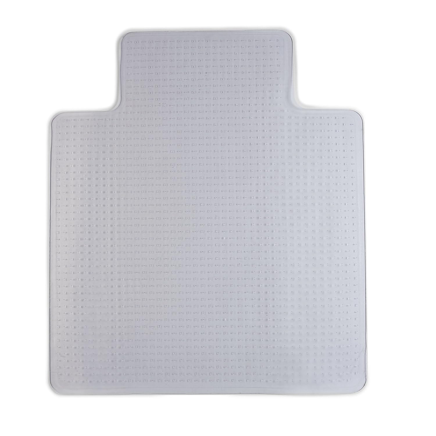 Staples Carpet Chair Mat with Lip, 45 x 53, High-Pile, Clear (20362-CC)