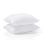 Acanva Basic Bed Pillow Soft Rest Cushion Stuffer For Sleeping, Standard, White 2 Count