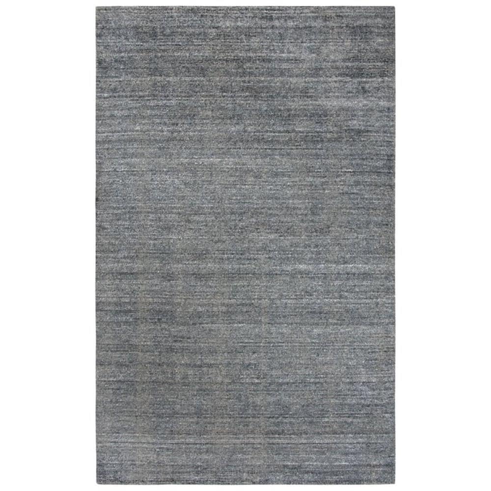 Rizzy Home Alora Decor Demure 8' X 10' Solid Denim/Blue Hand-Loomed Area Rug