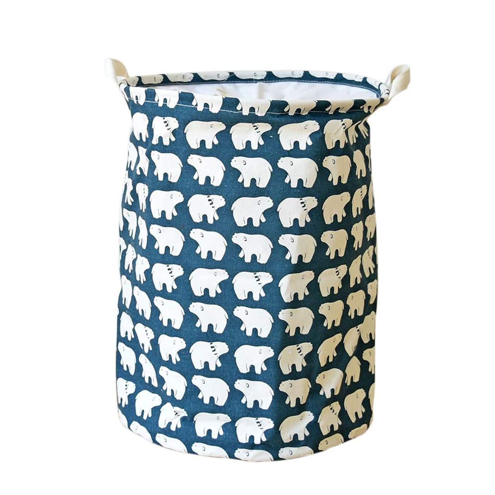 DuShow Collapsible Laundry Basket Hamper Bag, Large Foldable Drawstring Waterproof Organizer Perfect for Kids Boys Girls Toys Ro