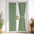 Vatge Sage Green Door Curtains for Door Window,72 Inch Length Front Door Curtains for Glass Window, 1 Panel, W25 x L72, Sage Gre