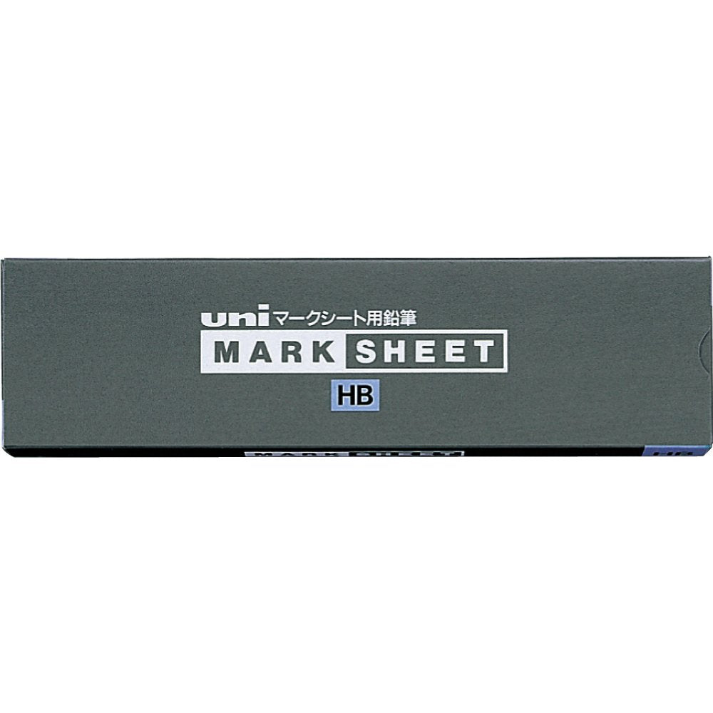 Mitsubishi Pencil Uni Umshb Pencil For Mark Sheets, Hb, 1 Dozen