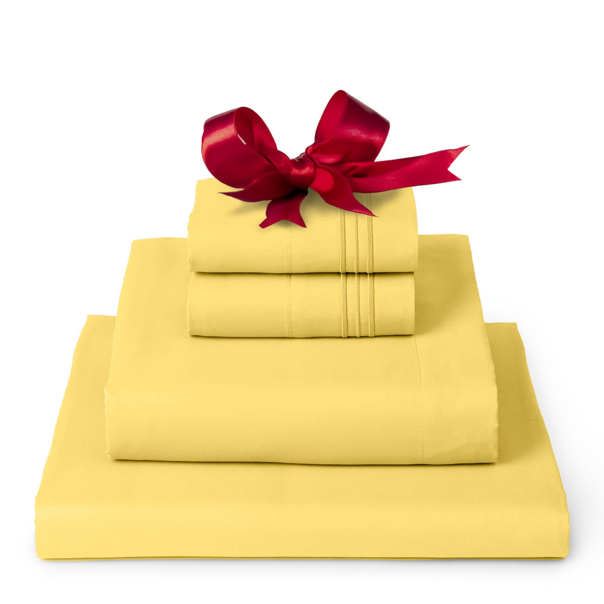 Mellanni Queen Sheets Set - 4 Pc Iconic Collection Bedding - Hotel Luxury, Extra Soft, Cooling Bed Sheets - Wrinkle, Fade, Stain