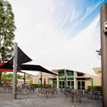 Royal Shade 14' X 14' X 14' White Triangle Sun Shade Sail Order To Make Rstaprt10, Upf50+ 95% Uv Blockage, 200Gsm Commercial Sta