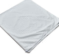 Kingnex Waterproof Down Feather Proof Striped Body Pillow Protectors For 20X54 Pillow Zippered Plain Pillow Cover White 1 Pack O