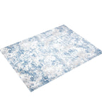 Safavieh Amelia Collection Area Rug - 8' X 10', Grey & Blue, Modern Abstract Design, Non-Shedding & Easy Care, Ideal For High Tr