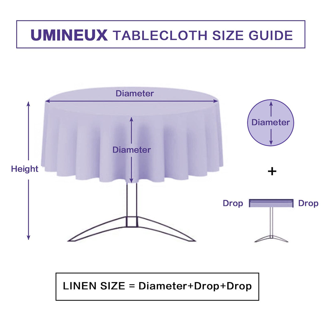 Umineux Outdoor Tablecloth With Umbrella Hole And Zipper, Spring/Summer Waterproof Table Cover For Picnic/Bbq/Garden(60' Round,Daisy)