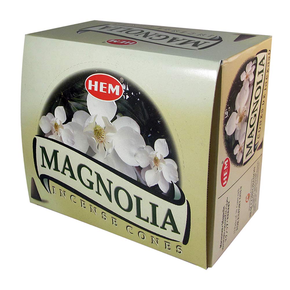 Magnolia Incense Cones And Cone Incense Burner Bundle Insence Insense Hem Incense