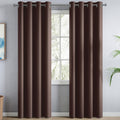 haus & kinder Blackout Curtains 7 feet Long, Door Curtains 7 Feet Set of 2, Blackout Curtain,100% Room Darkening Door Curtain (M