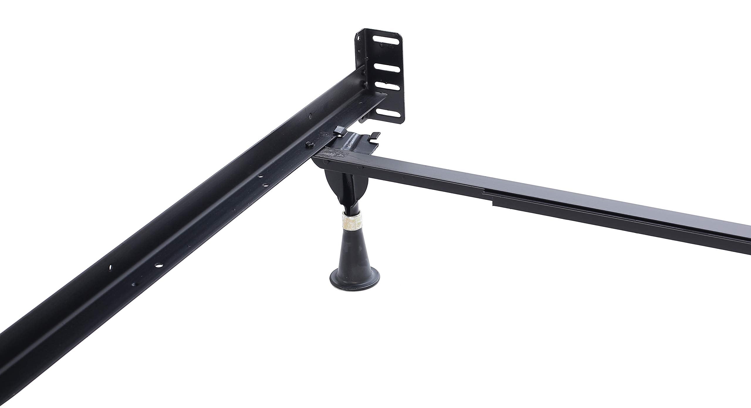 Hollywood Bed Frames Bed Frame with Headboard/Footboard Attachment/4 Legs and Adjustable Glides, Twin/Full