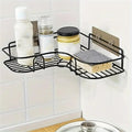 Sj Enterprise Metal Bathroom Organiser Without Drill Bathroom Corner Shelf Adhesive Stand For Corner Rack For Bathroom, Shampoo 