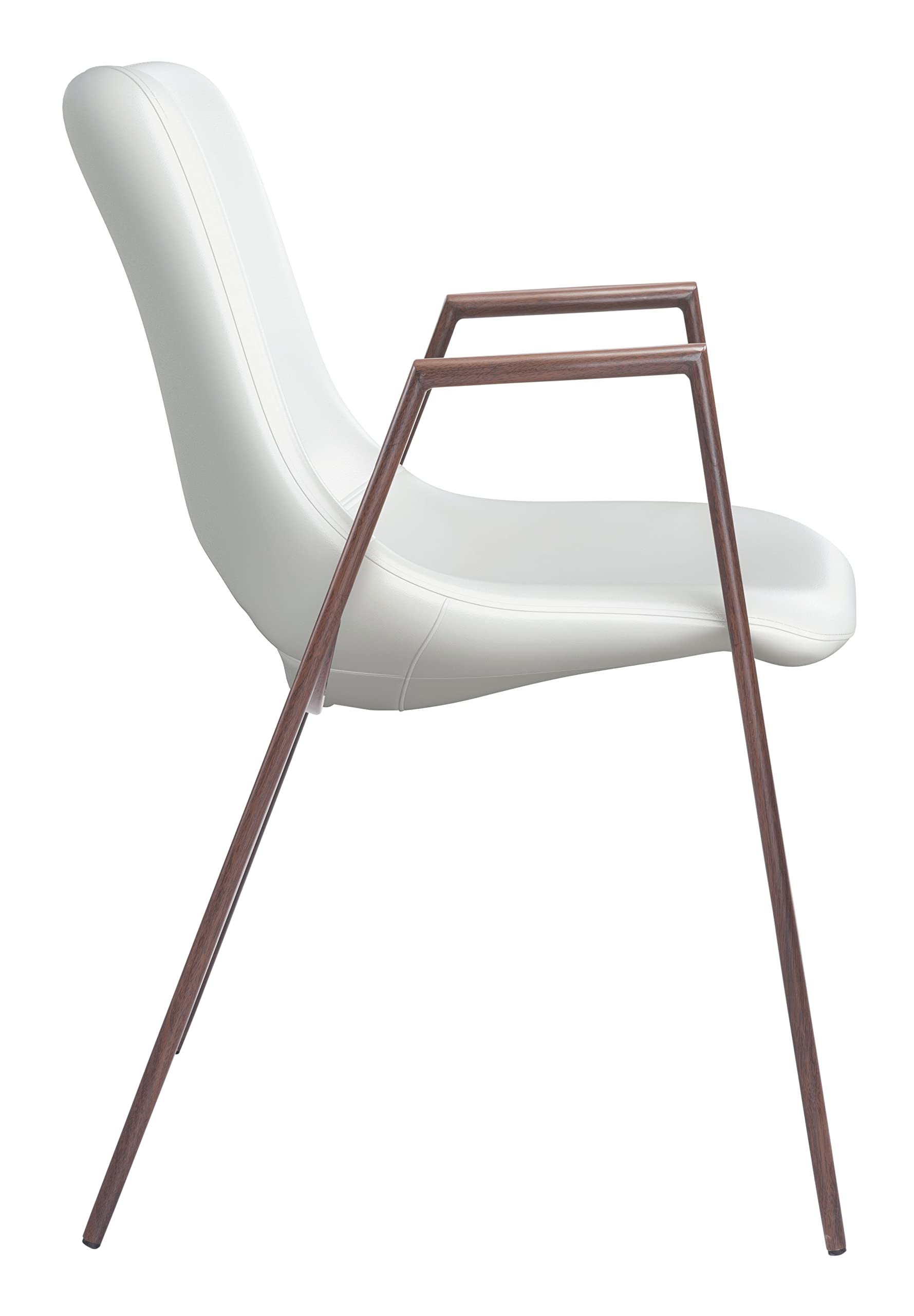 Zuo Modern Dining Chair (Set of 2) White Desi