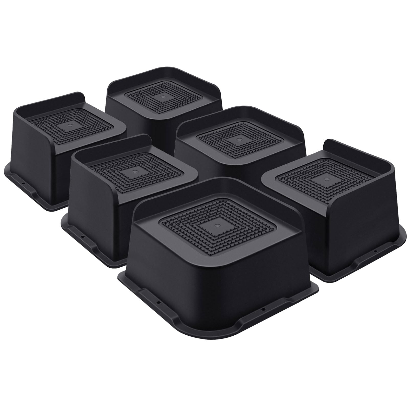 Annkut Bed Risers 3 Inch Heavy Duty, Furniture Risers For Bed Desk Table Sofa Couch,Oversized Bed Lifts Risers,Support Up To 500