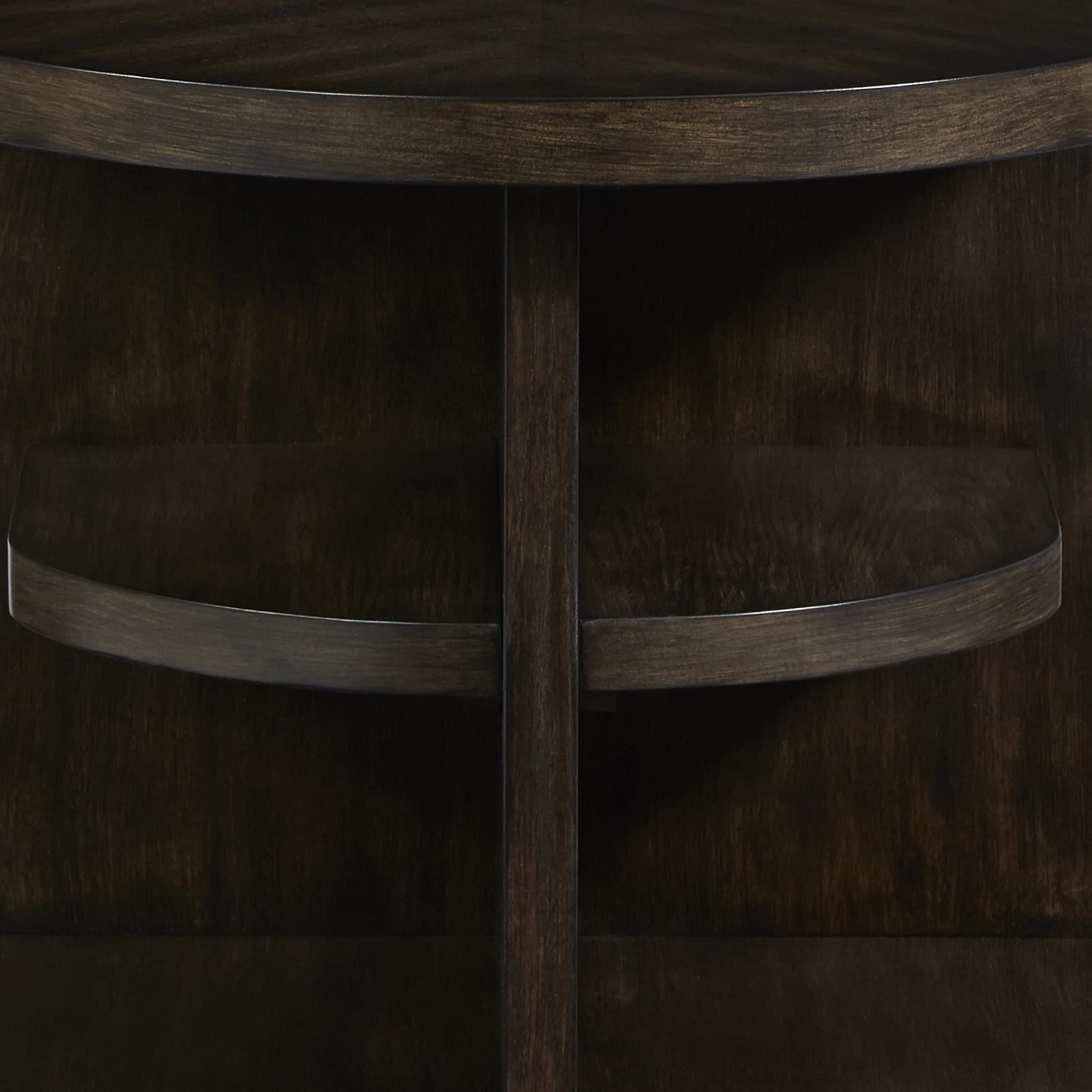 Progressive Furniture Augustine End Table Sepia Brown