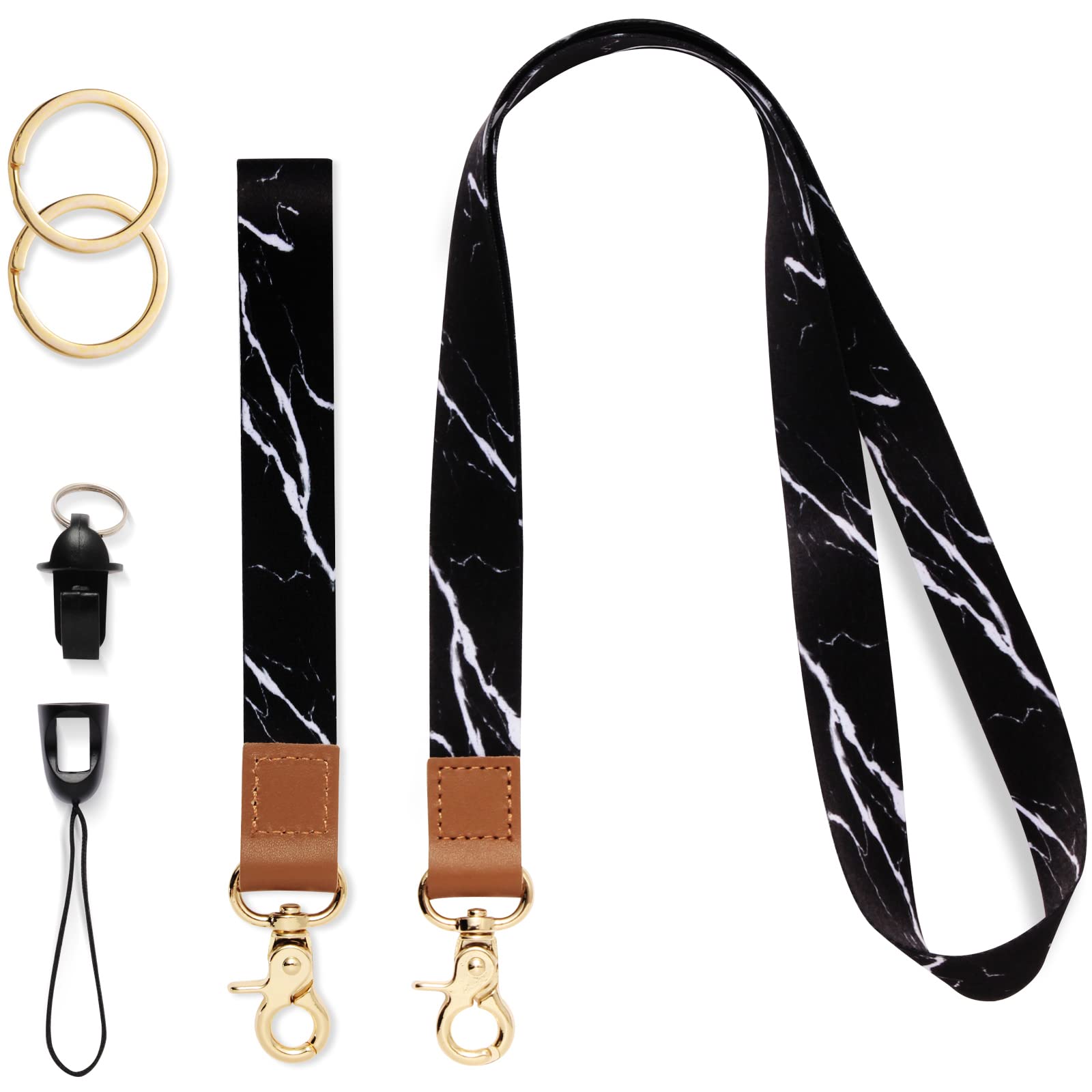 Xchin Lanyards For Keys, Wrist Strap Lanyards, Keychain Lanyard For Women Men, Cool Long Lanyards & Cute Short Lanyards