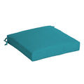 Arden Selections Outdoor Wicker Chair Cushion, 20 X 18, Rain-Proof, Fade Resistant 21 X 21, Lake Blue Leala