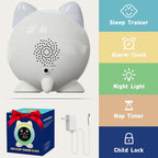 Icode Ok To Wake Kids Alarm Clock,Toddler Sleep Training Clock With Night Light & Nap Timer,Gift For 2-10 Years Old Children Boy