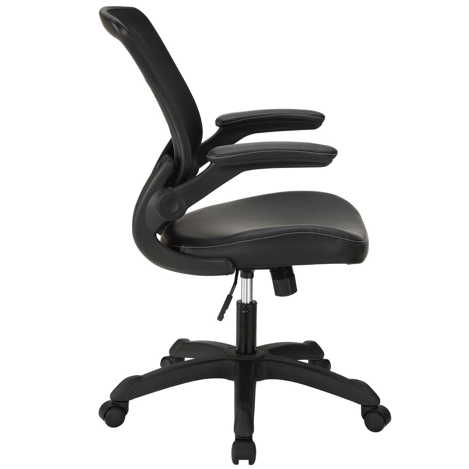 Modway Veer Vinyl Office Chair, Multiple Colors