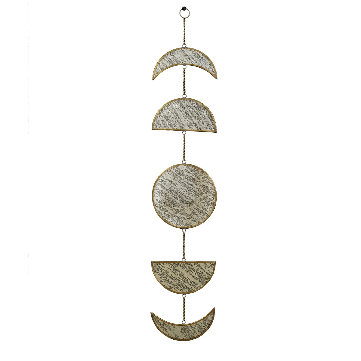 HomeRoots Phases of Moon Antique Wall Hanging