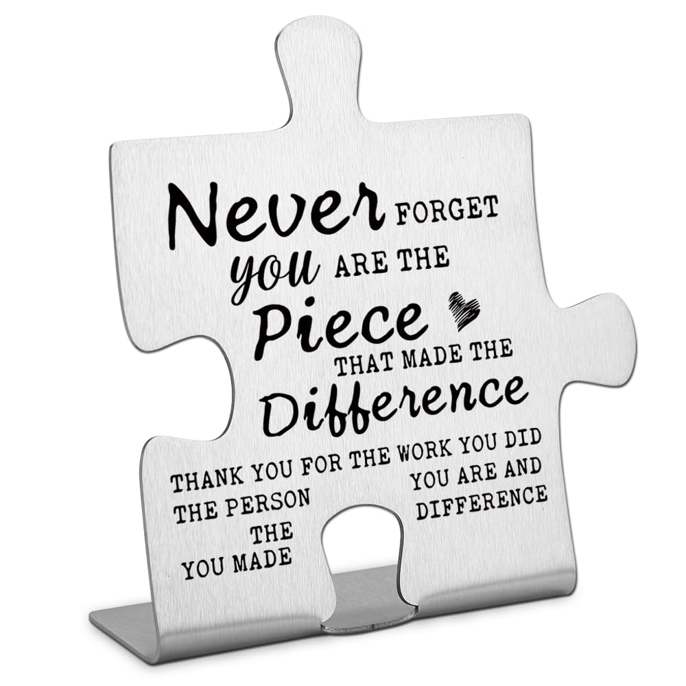 Thank you Appreciation gifts for Mentor Teacher Nurse, Going Away Gift Retirement Gift for Coworker Boss, Never forget you are t