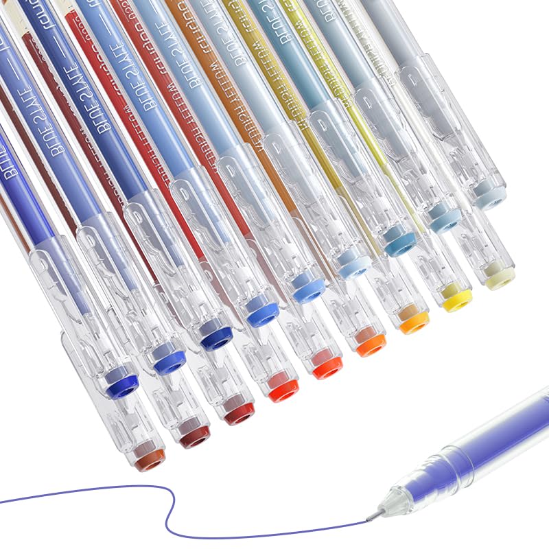 Languo Gel Pens For Adult Coloring Books,Better Than Markers And Colored Drawing Pencils For Kids Note Taking Planner Lettering
