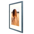 Golden State Art, 16X20 Picture Frame With Mat For 11X14 - High Definition Glass Wall Mounting Horizontal Vertical Displaylay (B
