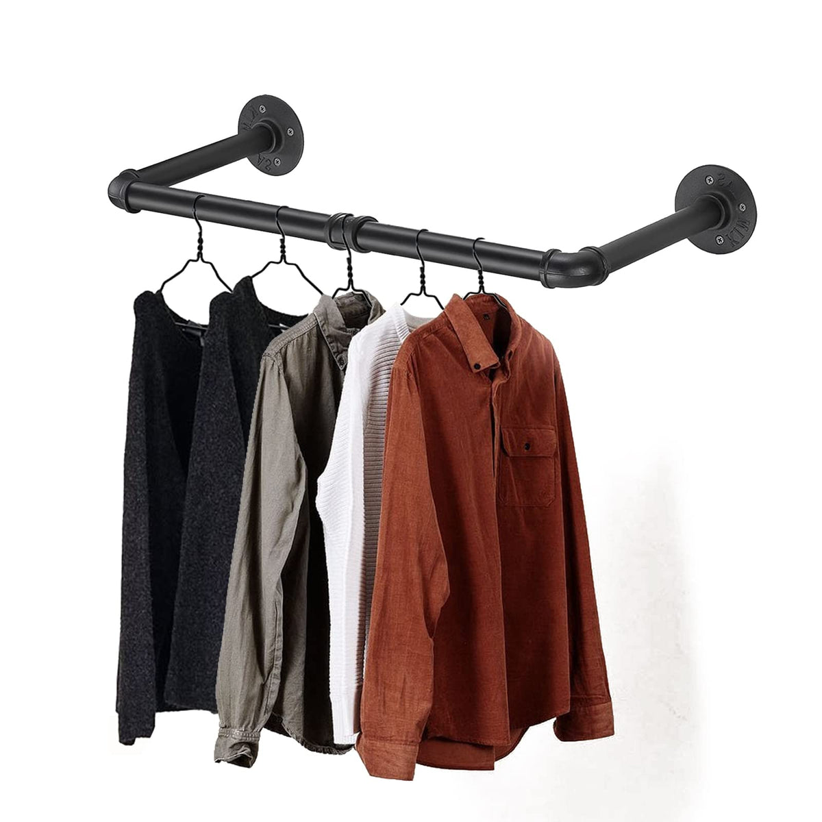 Varsoul Clothing Rack  36 Industrial Pipe Clothing Garment Rack