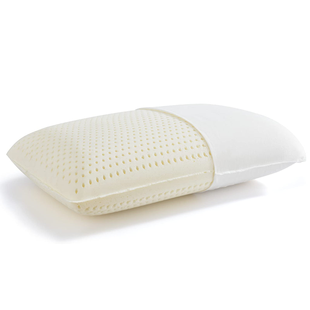 JOTOM J02 Natural Talalay Latex Pillow Extra Soft White Queen