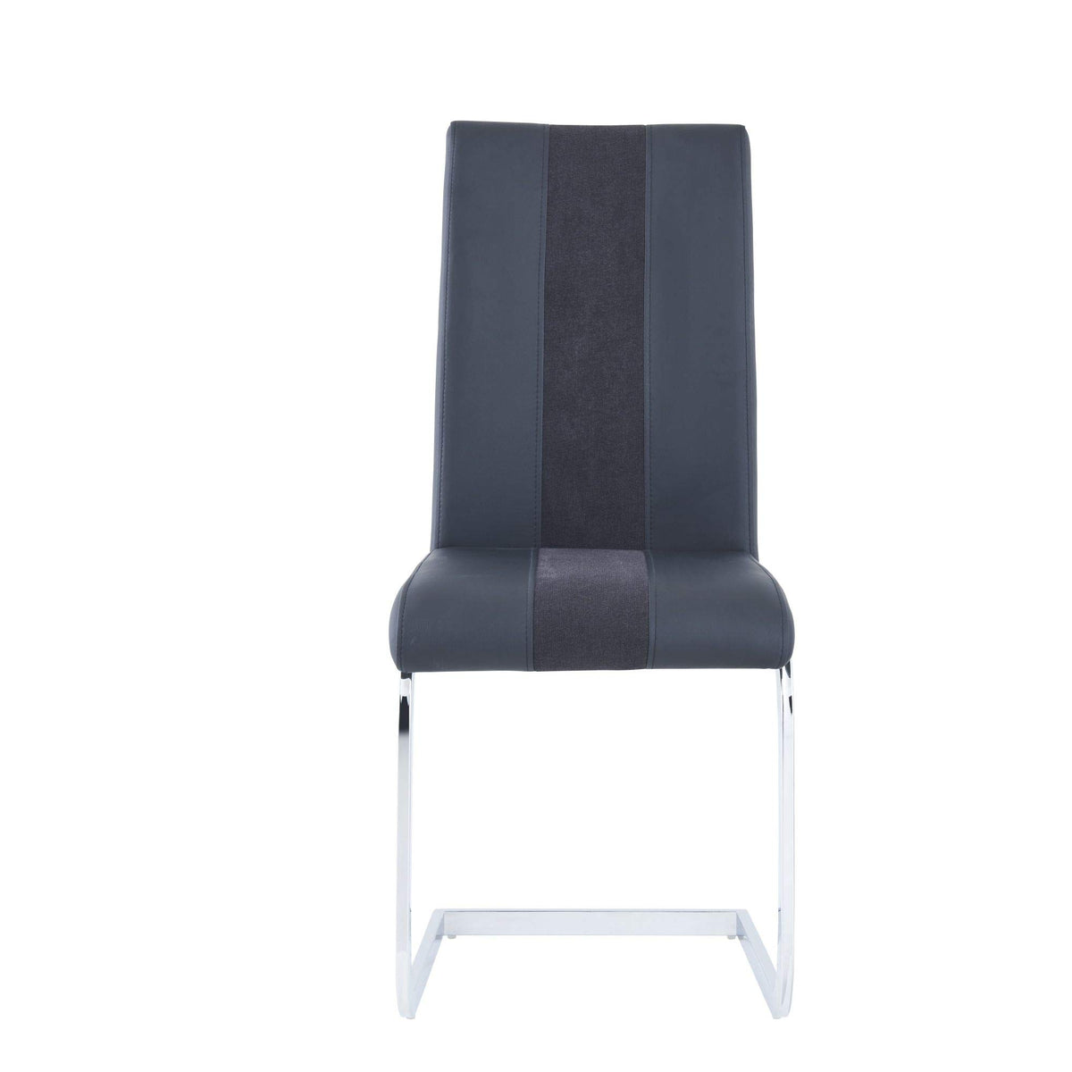 Global Furniture Usa Set Of 4 Black Dining Chair Silver