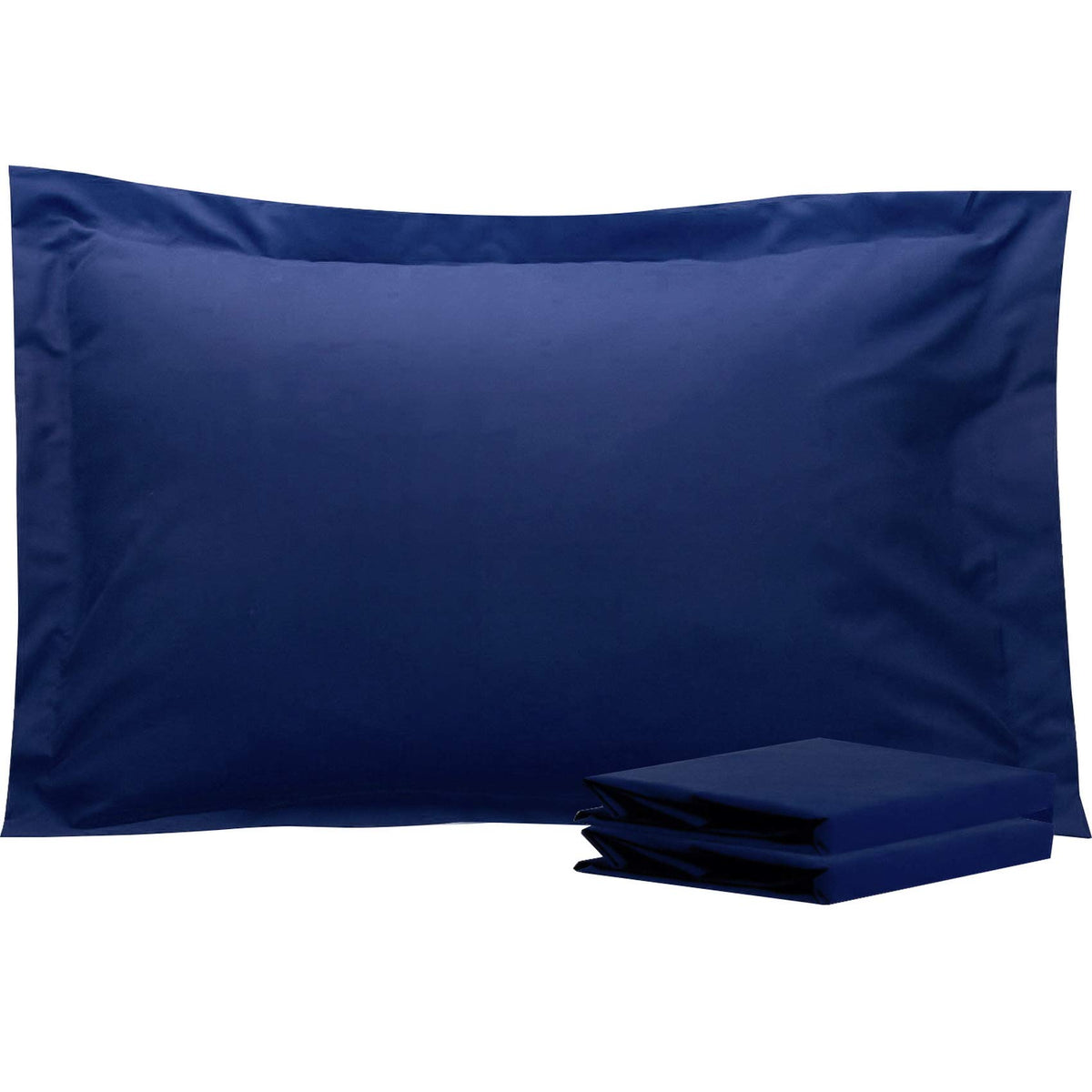 Ntbay 100% Brushed Microfiber Queen Pillow Shams Set Of 2, Super Soft And Cozy, Wrinkle, Fade, Stain Resistant 20X30 Inches Oxfo