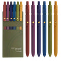 Yoxmjdb Gel Pens, 6 Pcs 0.5Mm Fine Point Smooth Writing Pens Cute Pens, High-End Series Black Ink Pens For Journaling Note Takin