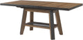 Carefree Home Furnishings Taos 84" Wide Gathering, Canyon Brown Dining Tables