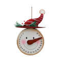 Morning View Snowman Advent Calendar Metal Snowman Calendar 24 Days Snowman Countdown to Christmas Metal Snowman Table Top Decor