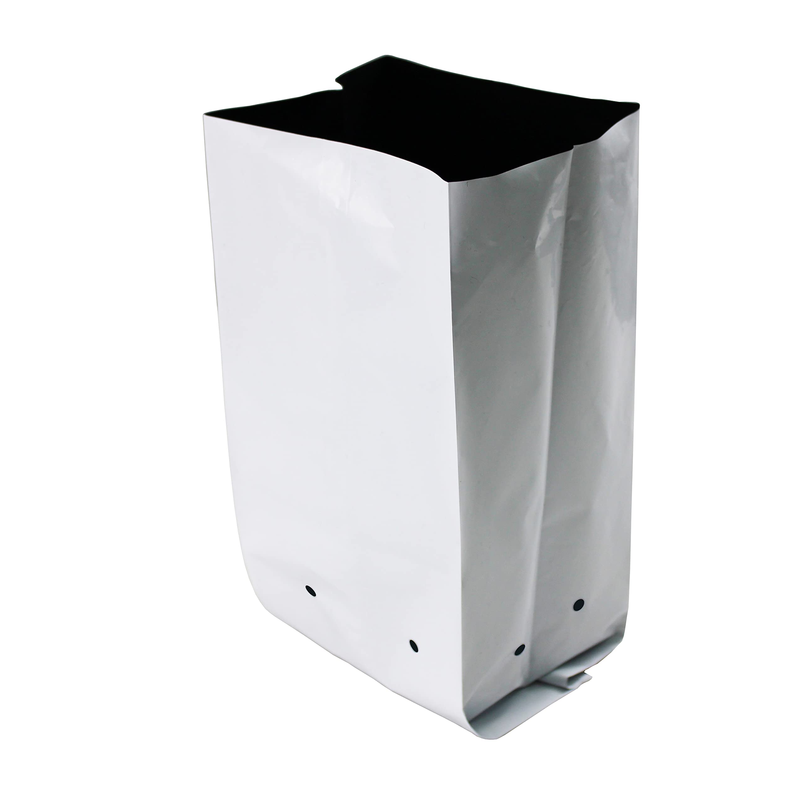 Hfs(R Poly Grow Bag Planters, Panda Film, Black And White (3Gal-50Pc)