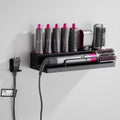 DALUOBO Storage Holder for Dyson Airwrap Curling Iron Accessories Wall Mounted Rack Bracket Stand with Adhesive for Home Bathroo