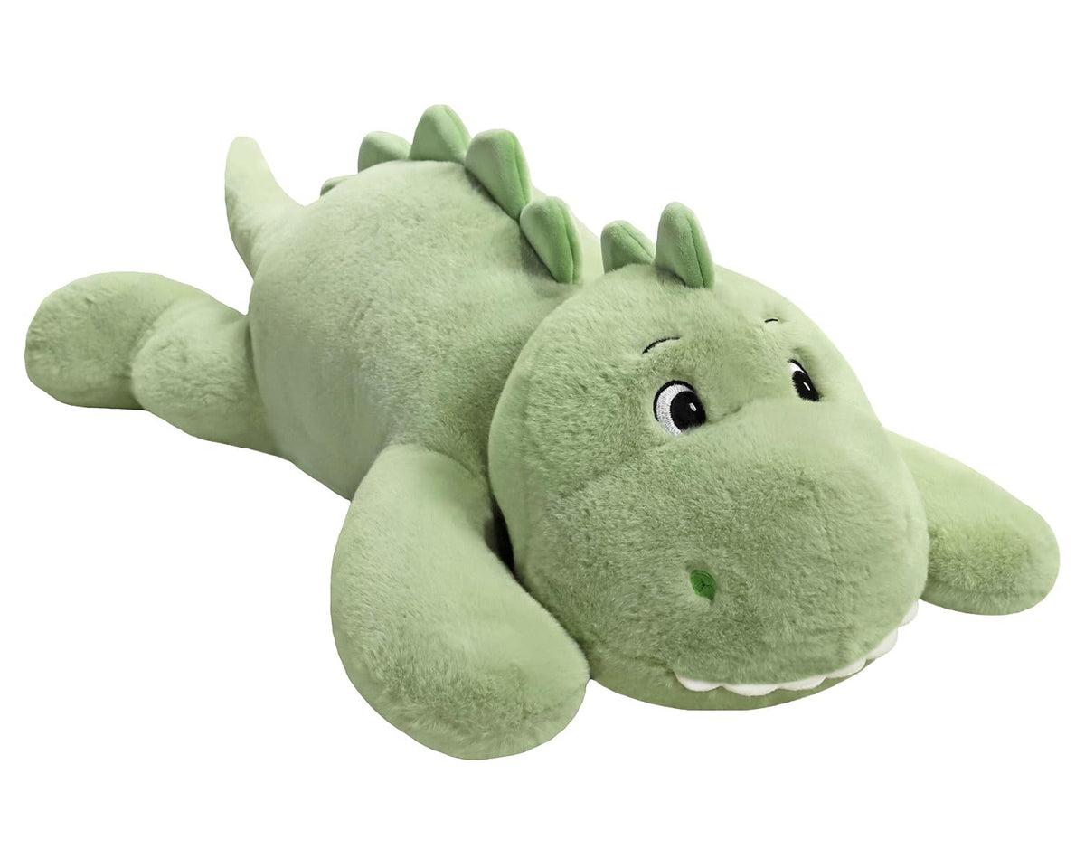 XMV 31 inch 5 lbs Dinosaur Weighted Stuffed Animals, Large Weighted Plush Animal, Cute Plush Toy Pillow, Soft Dino Plushie Gifts