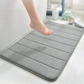 Gnanex Memory Foam Bath Mat  Soft and Comfortable Bathroom Rugs Non Slip Water Absorbent Carpet Bath Rug Runner for Kitchen Bat