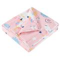 Hosukko Weighted Blanket - Weighted Blanket 10 Lbs Pink Unicorn Heavy Blanket - Small Size Bresthable Blanket(41 * 60 Inches, 10