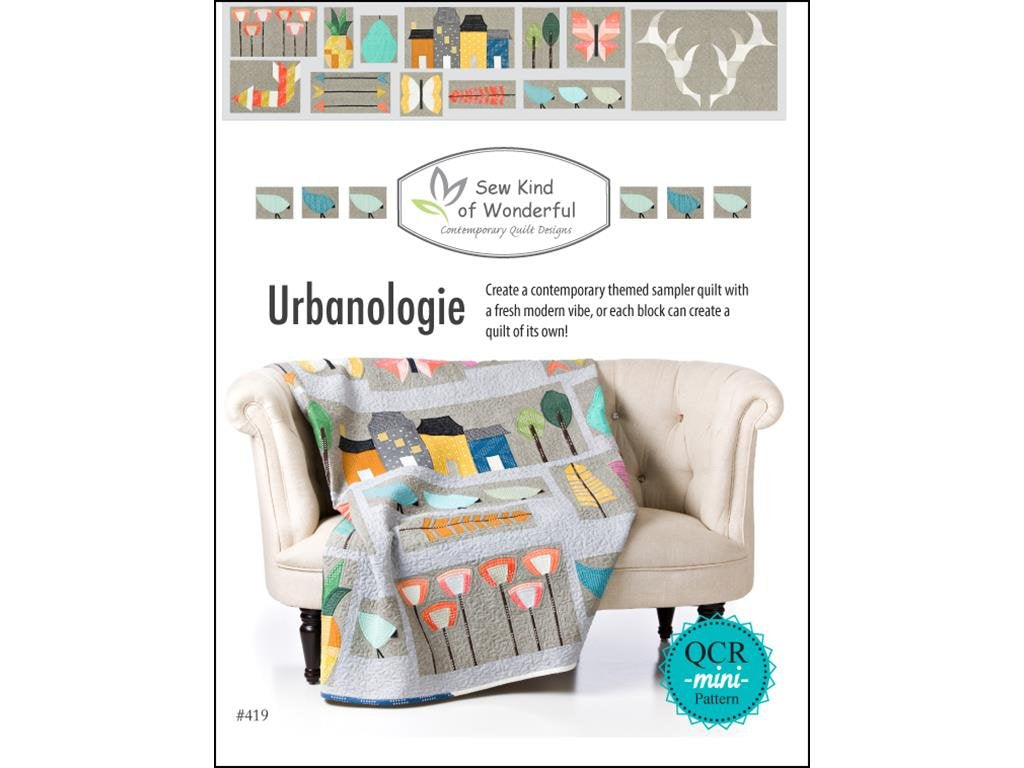 Sew Kind Of Wonderful QCR Urbanologie Sampler Bk