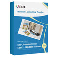 Uinkit Photo Laminating Pouches 5X7 Inches 5Mil Thickness Extra Protection 120Pack Thermal Laminating Sheets Professional Qualit