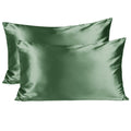 Yanibest Satin Pillowcase, Silk Pillow Cases For Hair And Skin With Zipper, Queen Pillow Cases Set Of 2 For 20'X30', Exquisite Packaging For Women Men
