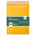 Sales4Less #7 Kraft Bubble Mailers 14.25X20 Inches Shipping Padded Envelopes Self Seal Waterproof Cushioned Mailer 10 Pack
